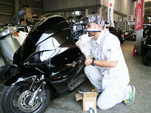 バイク鍵作成